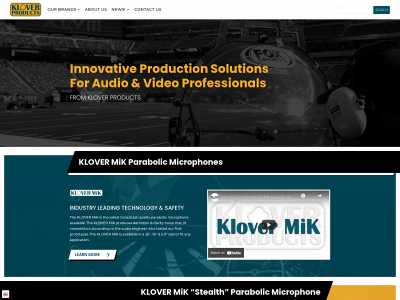 kloverproducts.com snapshot