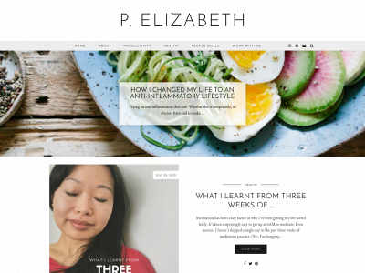 p-elizabeth.net snapshot