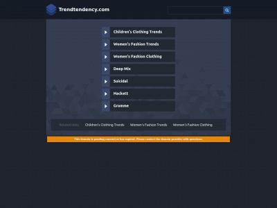 trendtendency.com snapshot
