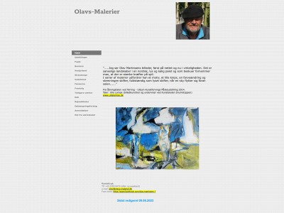olavs-malerier.dk snapshot