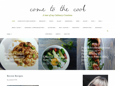 cometothecook.com snapshot