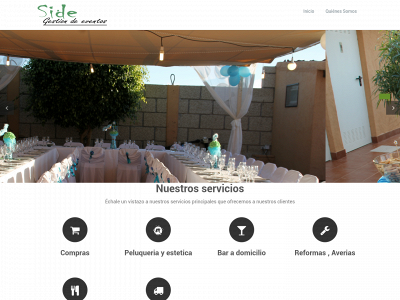 gestiondeeventosside.com snapshot