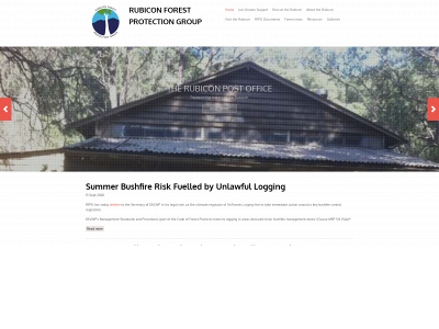 rubiconforest.org snapshot