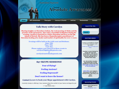 australianhypnosis.com snapshot