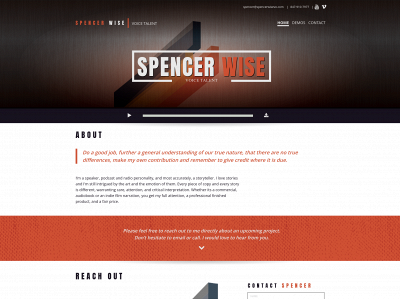 spencerwisevo.com snapshot