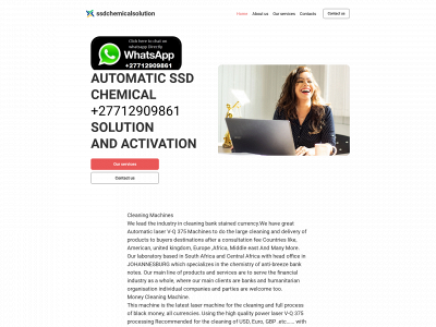 ssdchemicalssolution.com snapshot
