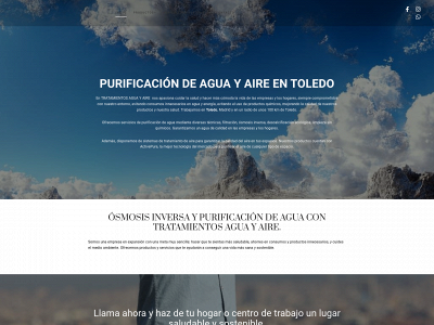 www.tratamientosaguayaire.es snapshot