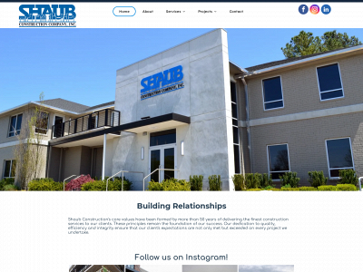 shaub.construction snapshot
