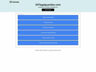 247legalguardian.com snapshot