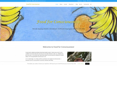 foodforconsciousness.co.uk snapshot