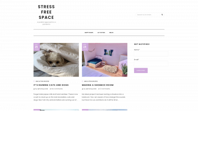 stressfree.space snapshot