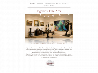 egeskovfinearts.com snapshot