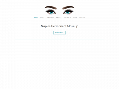 lauramansonbeauty.com snapshot
