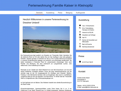 ferien-kleinopitz.de snapshot