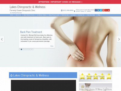 cravenchiropractic.com snapshot