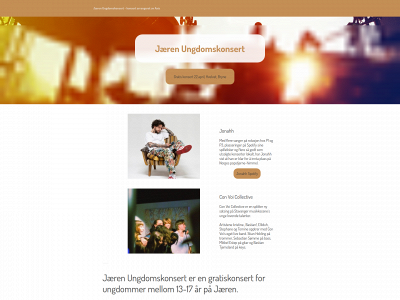 jaerenungdomskonsert.no snapshot