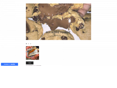 mayathefoodie.weebly.com snapshot