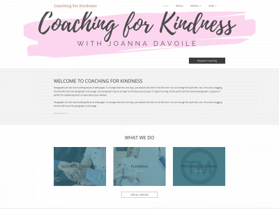 coachingforkindness.com snapshot