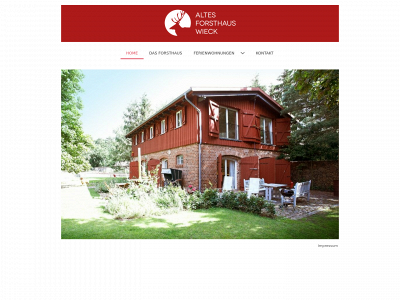 altes-forsthaus-wieck.de snapshot
