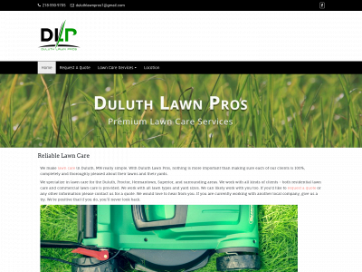 duluthlawnpros.net snapshot