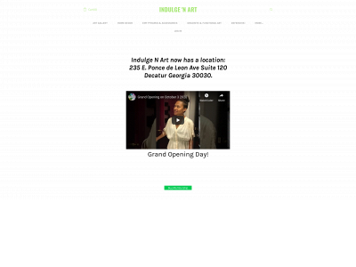 www.indulgenart.com snapshot