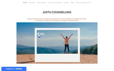 www.justucounselling.co.uk snapshot