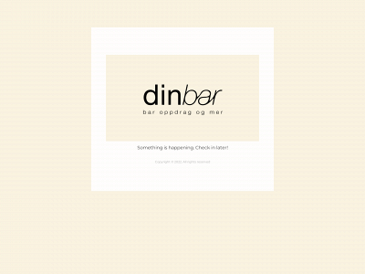 dinbar.no snapshot