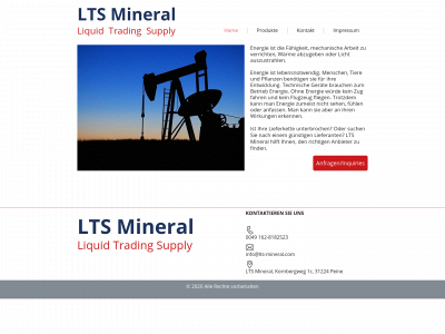 lts-mineral.de snapshot