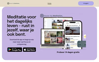 mastermymeditation.com snapshot