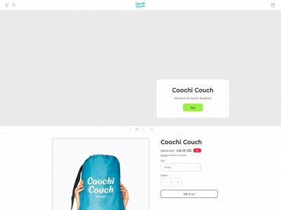 coochicouch.com snapshot