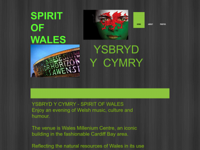 spiritofwales.co.uk snapshot