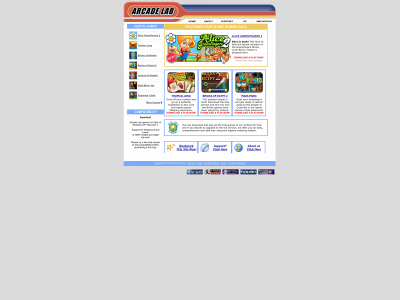 arcadelab.com snapshot