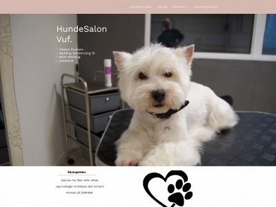 salonvuf.dk snapshot