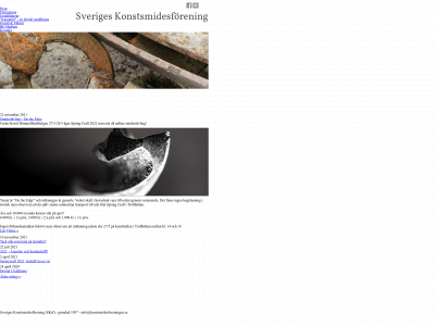 konstsmidesforeningen.se snapshot