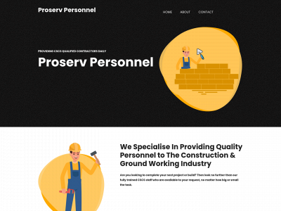 proservpersonnel.co.uk snapshot