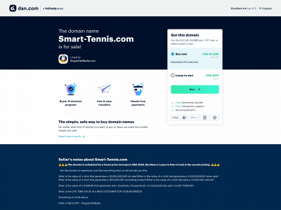 smart-tennis.com snapshot