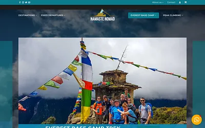 namastenomad.ie snapshot