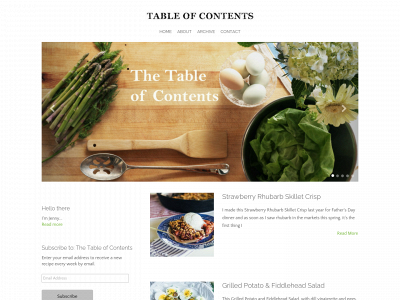 thetableofcontents.co snapshot