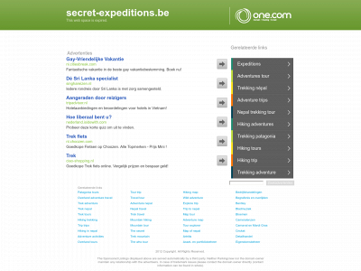 secret-expeditions.be snapshot