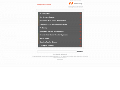 enlight1media.com snapshot