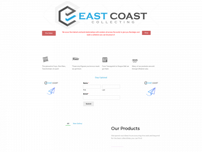 eastcoastcollecting.com snapshot