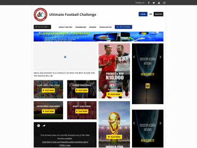 playufc.com snapshot