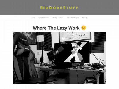 siddoesstuff.com snapshot