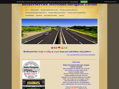 www.beckernavigatie.com snapshot