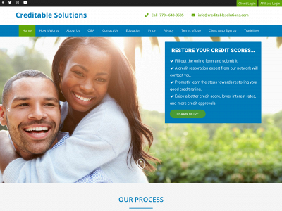 creditablesolutions.com snapshot