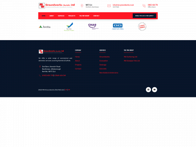 mw-groundworks.co.uk snapshot
