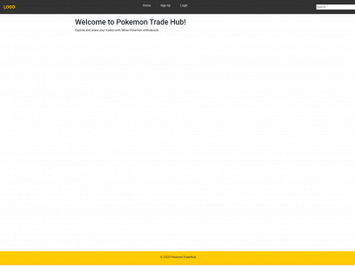 pokemontradehub.com snapshot