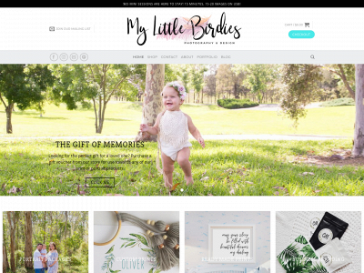 mylittlebirdiesphotographyanddesign.com snapshot