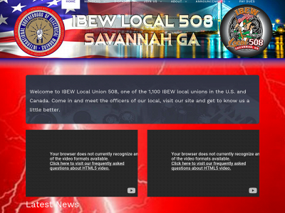 ibewlocal508.org snapshot
