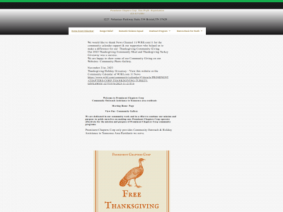prominentchapterscorpnonprofit.simplesite.com snapshot